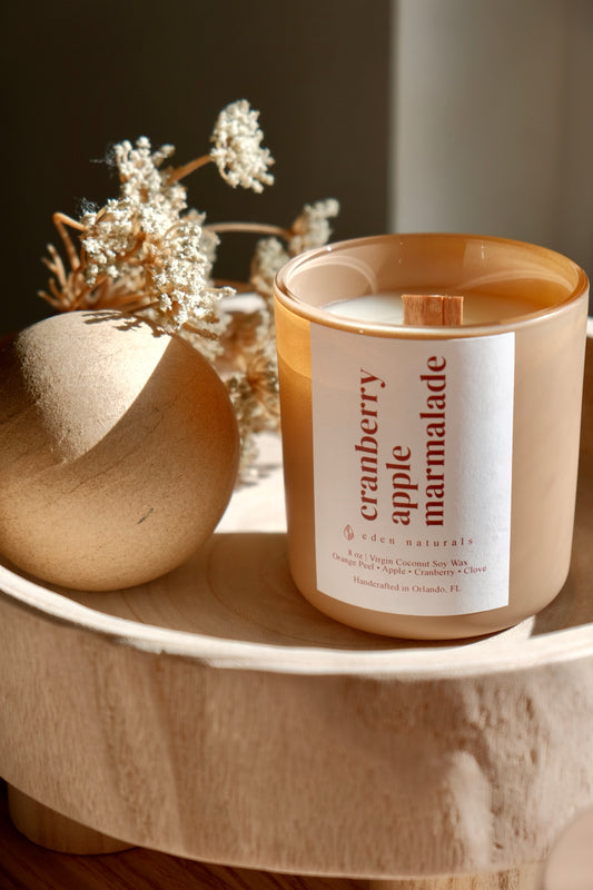 Cranberry Apple Marmalade Soy Candle