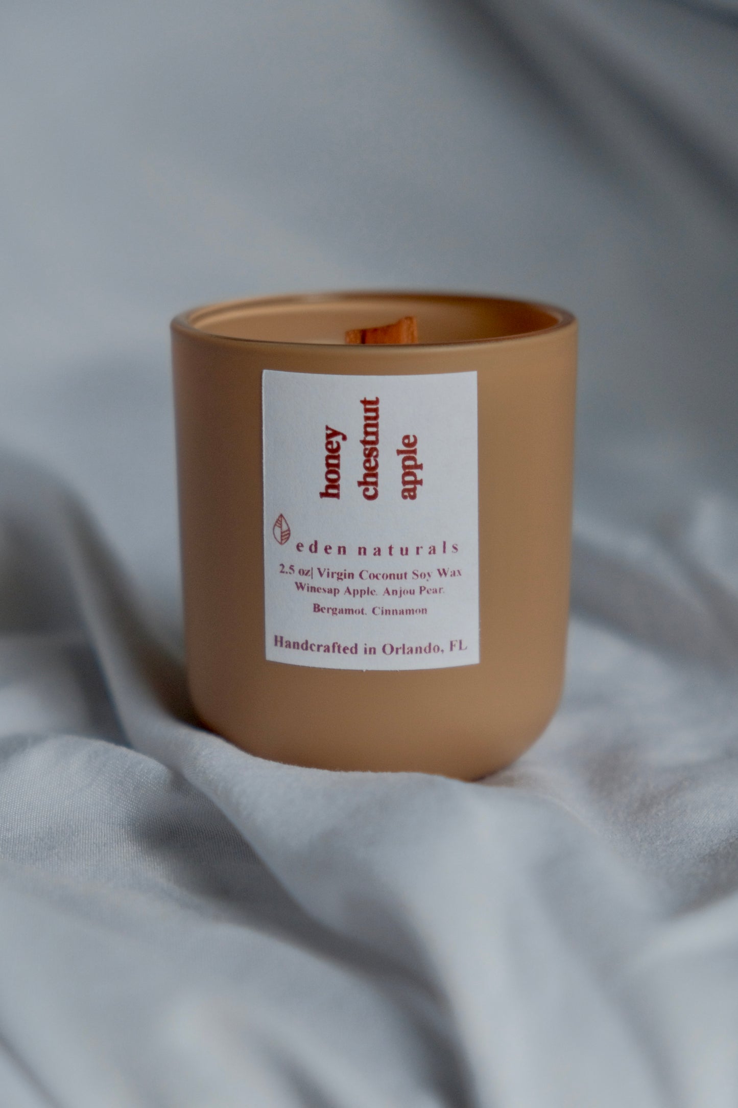 Honey Chestnut Apple Soy Candle