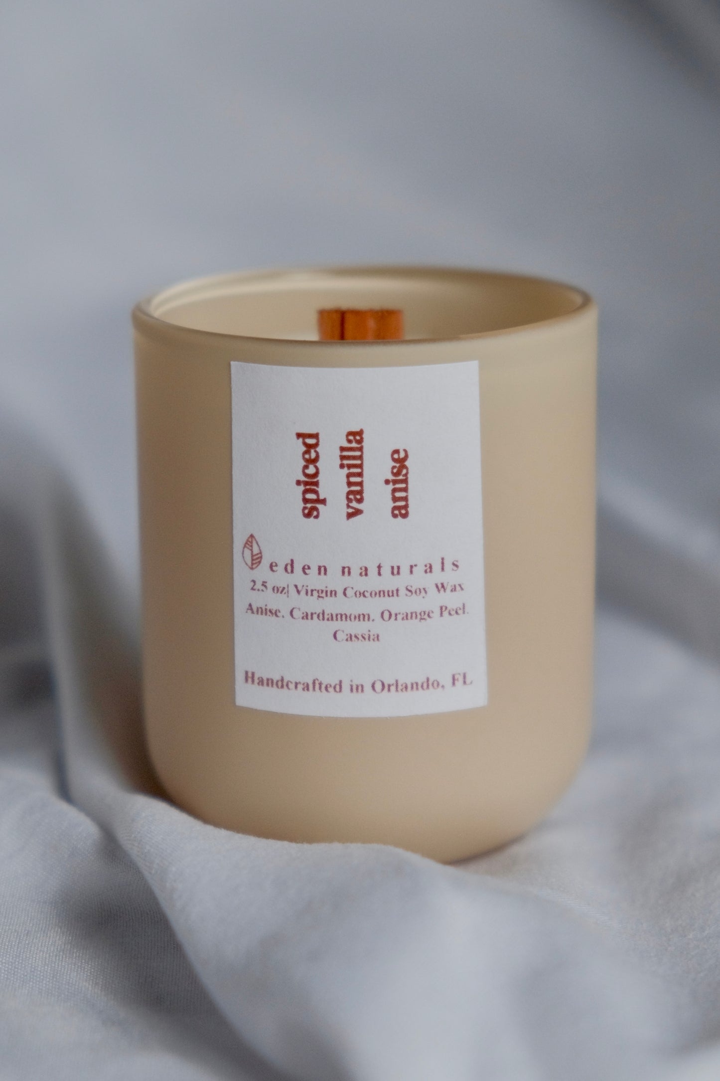 Spiced Vanilla Anise Soy Candle